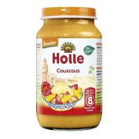 Holle Bio Organic Пюре куриное/манка/помидор/морковь/фенхель/кус кус (8 мес+) 220 г